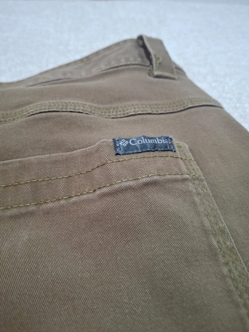 Columbia Brown Utility Cargo Pants Men's 36x30 Regular Fit Stretch